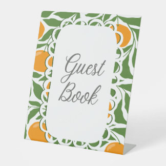 Signe De Table Little Cutie Baby Shower Guest Book