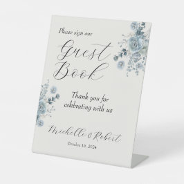 Signe De Table Livre d'invité mariage