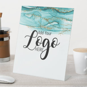 Signe De Table logo commercial personnalisé publicité encre turqu