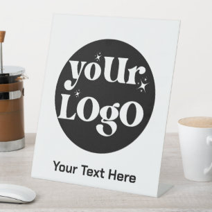 Signe De Table Logo minimaliste et commerce de texte