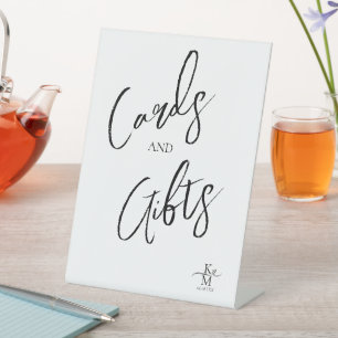 Signe De Table Love Calligraphy Cartes & Cadeaux Heart Black ID94