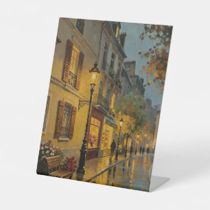 Signe De Table Lumière de la Ville de Paris Art