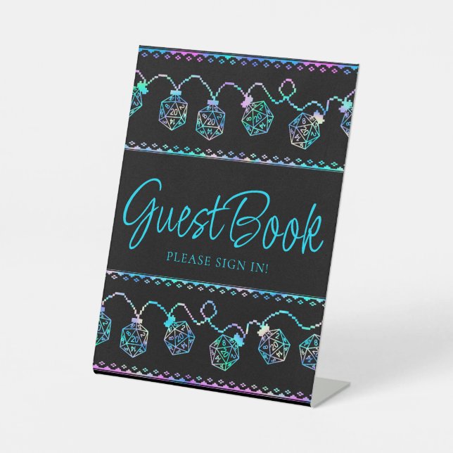 Signe De Table Luminateurs RPG | Holo Imaginaire Tabletop Gamer P (Recto)