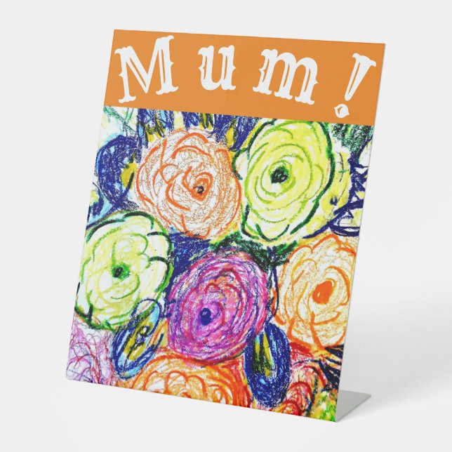 SIGNE DE TABLE MAMAN ! (Recto)