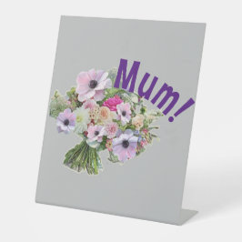 Signe De Table Maman ! Fleurs