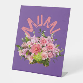 Signe De Table Maman ! Fleurs