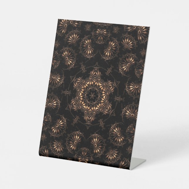 Signe De Table Mandala de l'âge de bronze  (Recto)