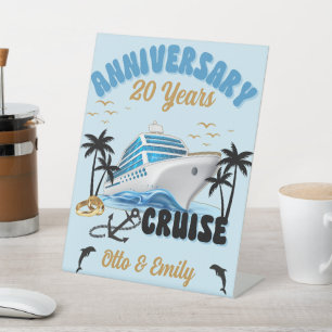 Signe De Table Mariage Anniversaire Couple Cruise