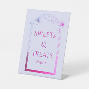 Signe De Table Mariage céleste lavande rose Sweets & Treats