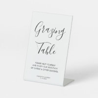 Mariage de table de dégraissage de script Whimsica