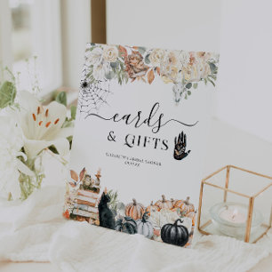 Signe De Table Mariage d'Halloween Cartes & Cadeaux