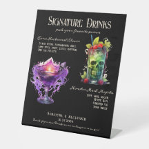 Mariage gothique Whimsigoth 1 Signature Boissons S