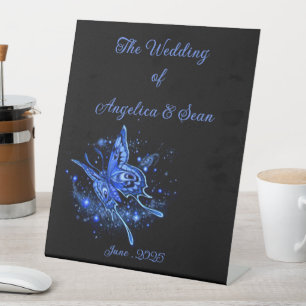 Signe De Table Mariage magique lunaire Moth