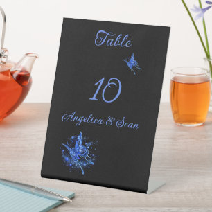 Signe De Table Mariage magique lunaire Moth