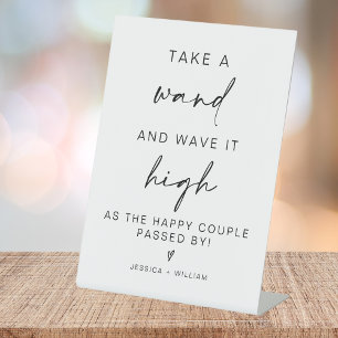 Signe De Table mariage minimaliste moderne enseigne