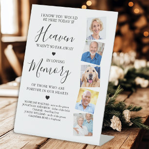 Signe De Table Mariage Personnalisé 5 Photo Heaven Memorial