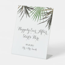 Mariage Tropical Envoi du signal de piédestal