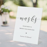 Masque facial de Fête des mariées Mariage moderne