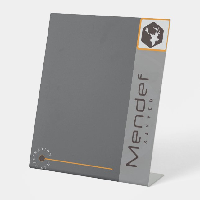 SIGNE DE TABLE MENDEF (Recto)