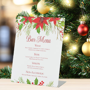 Signe De Table Menu de la barre personnalisée du Mariage de vacan