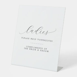 Signe De Table Mesdames, Aidez-Vous À Réserver Le Mariage