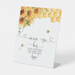 Signe De Table Miel Abeille Et Tournesols Maman-Osa Bar