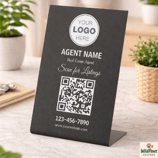 Signe De Table Modern Minimalist Real Estate Listing Scan