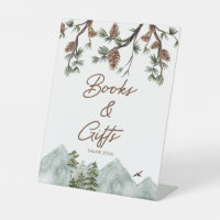 Mountain Rustic Baby showers Livres et cadeaux