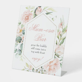 Signe De Table Mumosa Momosa Bar Roses Roses Roses Roses Roses Ro