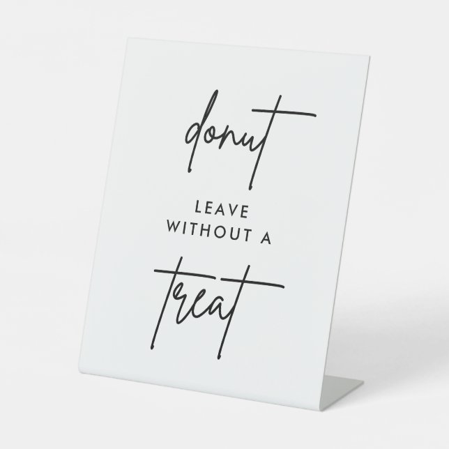Signe De Table Ne Partez Pas Sans Traiter Mariage (Recto)