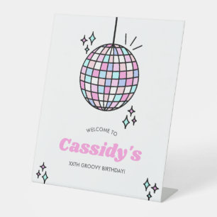 Signe De Table Neon Super Disco Ball