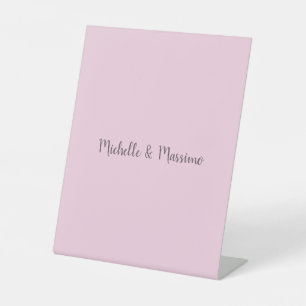 Signe De Table Noms de couple classiques professionnels uniques