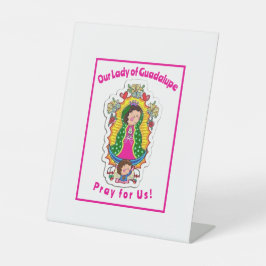 Signe De Table Notre-Dame de Guadalupe