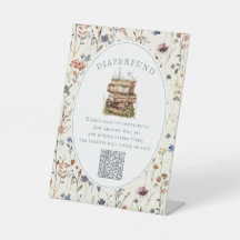 Nouveau chapitre baby shower fleur sauvage diaperf