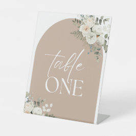 Signe De Table  Numéros de Table Élégants pour Mariage