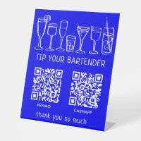 NUMÉROTER POUR PAYER LES CODES QR Cocktails Barman