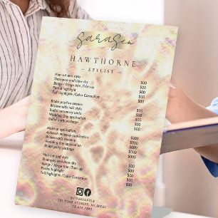 Signe De Table Opal Tarifs Rose Gold Luxury Elegant