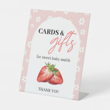 Pancarte Berry Sweet Cartes & Cadeaux