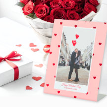 Pancarte de piédestal pour la Saint-Valentin avec 