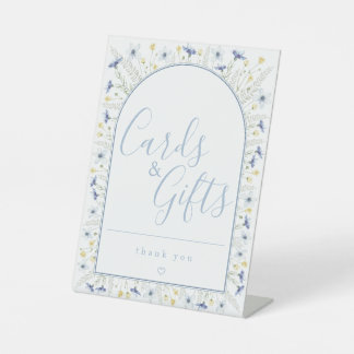 Signe De Table Pancarte pour cartes et cadeaux sur table