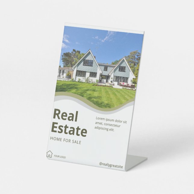 Signe De Table Pedestal Sign (Recto)