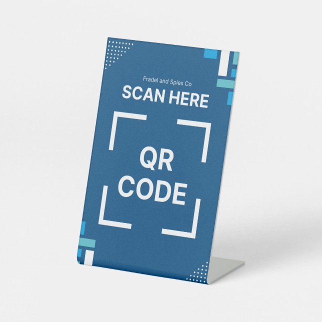 Signe De Table Pedestal Sign (Recto)