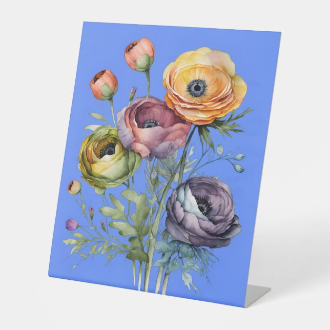 Signe De Table Pedestal Sign (Recto)