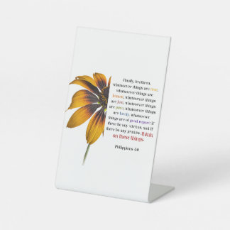 Signe De Table Pensez à ces choses