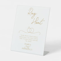 Perles & Prosecco Ring Fête des mariées de chasse 