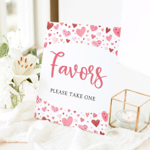 Signe De Table Petite amoureuse Valentine Baby shower Faveurs