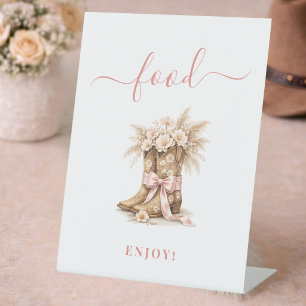 Signe De Table Petite Vachère Bébé Fille Élégante Nourriture
