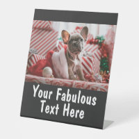 Photo et texte personnalisés