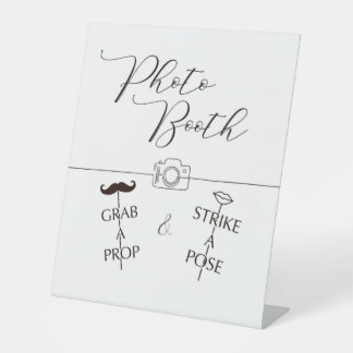 Signe De Table PhotoBooth
