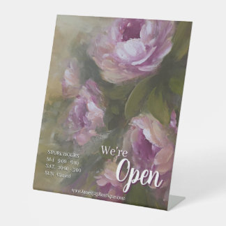 Signe De Table Pink Roses Store